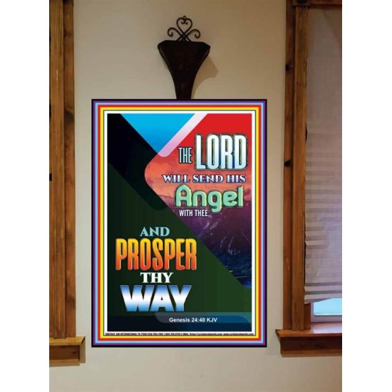 ANGELIC PROTECTION   Scripture Art Prints   (GWOVERCOMER7969)   
