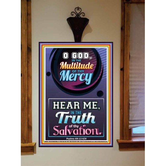 TRUTH OF THY SALVATION   Framed Bible Verses   (GWOVERCOMER8017)   