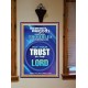 TRUST IN THE LORD   Framed Bible Verse   (GWOVERCOMER8573)   