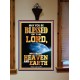 WHO MADE HEAVEN AND EARTH   Encouraging Bible Verses Framed   (GWOVERCOMER8735)   