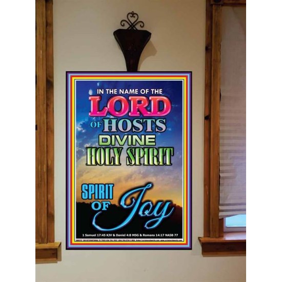 THE SPIRIT OF JOY   Bible Verse Acrylic Glass Frame   (GWOVERCOMER8797)   