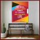 YOU WILL LIVE   Bible Verses Frame for Home   (GWOVERCOMER4788)   