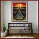 THE WAY THE TRUTH AND THE LIFE   Inspirational Wall Art Wooden Frame   (GWOVERCOMER5352)   
