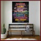 WHAT WILL A MAN GIVE IN EXCHANGE FOR HIS SOUL   Wall Art Poster   (GWOVERCOMER6365)   