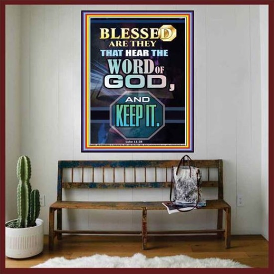 THE WORD OF GOD   Frame Bible Verses Online   (GWOVERCOMER8497)   