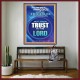 TRUST IN THE LORD   Framed Bible Verse   (GWOVERCOMER8573)   