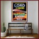 ADONAI JEHOVAH SHAMMAH GOD IS HERE   Framed Hallway Wall Decoration   (GWOVERCOMER8654)   