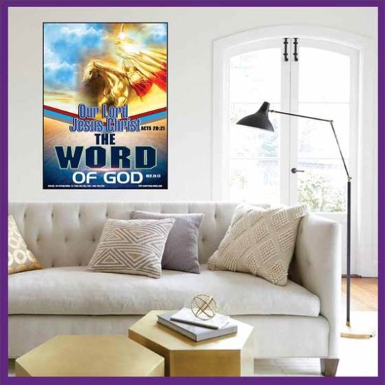 THE WORD OF GOD   Bible Verse Art Prints   (GWOVERCOMER5495)   