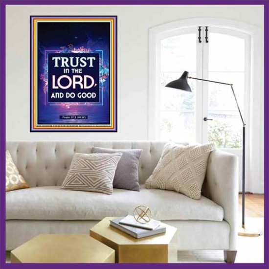 TRUST IN THE LORD   Bible Scriptures on Forgiveness Frame   (GWOVERCOMER6515)   