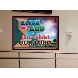 ALIVE UNTO GOD   Framed Art & Wall Decor   (GWOVERCOMER7366)   