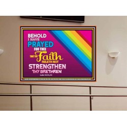 UNFAILING FAITH   Art & Dcor Frame   (GWOVERCOMER7562)   "62x44"