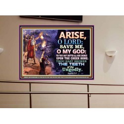 ARISE O LORD   Christian Artwork Frame   (GWOVERCOMER8301)   