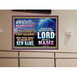 A NEW NAME   Contemporary Christian Paintings Frame   (GWOVERCOMER8875)   "62x44"