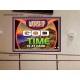 WORSHIP GOD FOR THE TIME IS AT HAND   Acrylic Glass framed scripture art   (GWOVERCOMER9500)   