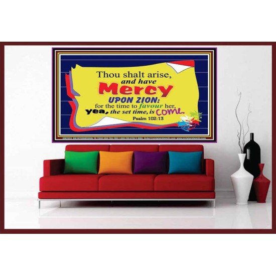ARISE AND HAVE MERCY   Scripture Art Wooden Frame   (GWOVERCOMER2033)   