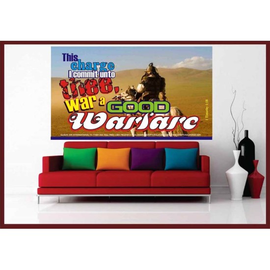 WARFARE   Bible Verses Frames Online   (GWOVERCOMER3575)   