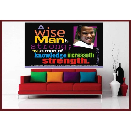 A WISE MAN   Wall & Art Dcor   (GWOVERCOMER3650)   