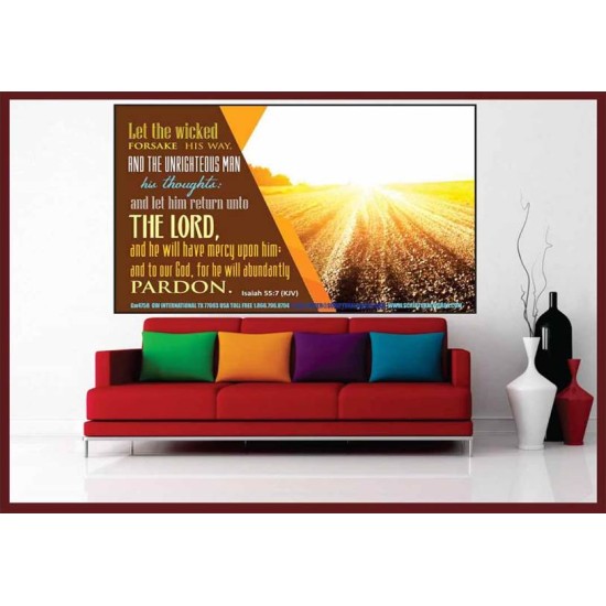 WICKEDNESS   Contemporary Christian Wall Art   (GWOVERCOMER4758)   