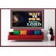 WAIT UPON THE LORD   Bible Scriptures on Forgiveness Acrylic Glass Frame   (GWOVERCOMER8936)   