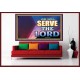 WE WILL SERVE THE LORD   Frame Bible Verse Art    (GWOVERCOMER9302)   