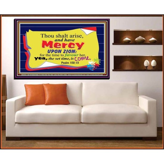 ARISE AND HAVE MERCY   Scripture Art Wooden Frame   (GWOVERCOMER2033)   
