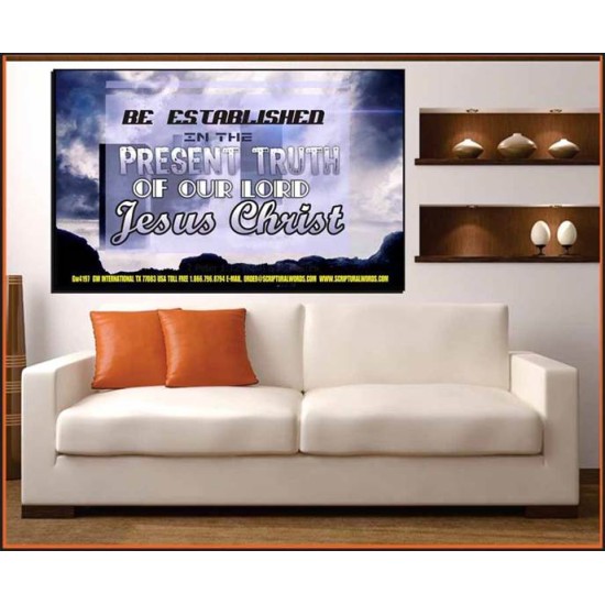 TRUTH OF OUR LORD   Inspirational Bible Verse Framed   (GWOVERCOMER4197)   