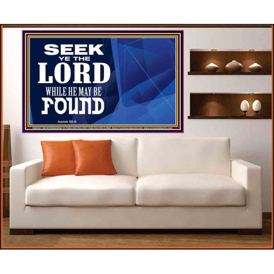SEEK YE THE LORD   Bible Verses Framed for Home Online   (GWOVERCOMER9401)   