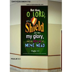 A SHIELD FOR ME   Bible Verses For the Kids Frame    (GWOVERCOMER1752)   "44X62"