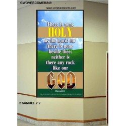 THERE IS NONE HOLY AS THE LORD   Inspiration Frame   (GWOVERCOMER249)   
