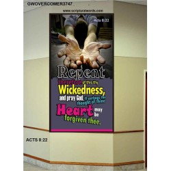 THE THOUGHT OF THINE HEART   Custom Framed Bible Verses   (GWOVERCOMER3747)   