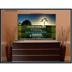 UNFAITHFULNESS   Framed Restroom Wall Decoration   (GWOVERCOMER4000)   "62x44"