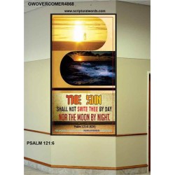 THE SUN SHALL NOT SMITE THEE   Bible Verse Art Prints   (GWOVERCOMER4868)   