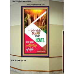 WELLSPRING OF LIFE   Christian Artwork Frame   (GWOVERCOMER4890)   "44X62"