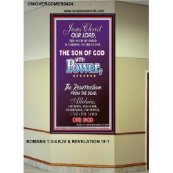 THE SEED OF DAVID   Large Frame Scripture Wall Art   (GWOVERCOMER6424)   