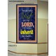 WAIT ON THE LORD   contemporary Christian Art Frame   (GWOVERCOMER6519)   