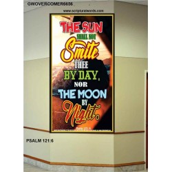 THE SUN SHALL NOT SMITE THEE   Biblical Paintings Acrylic Glass Frame   (GWOVERCOMER6656)   
