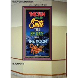 THE SUN SHALL NOT SMITE THEE   Christian Paintings Acrylic Glass Frame   (GWOVERCOMER6657)   