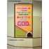ALL THINGS ARE FROM GOD   Scriptural Portrait Wooden Frame   (GWOVERCOMER6882)   "44X62"