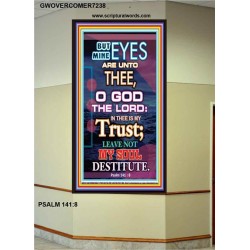 TRUST IN THE LORD   Bible Verses Frame for Home   (GWOVERCOMER7238)   "44X62"