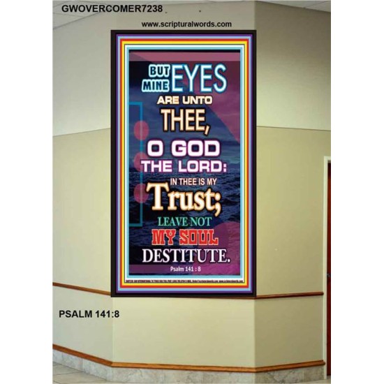 TRUST IN THE LORD   Bible Verses Frame for Home   (GWOVERCOMER7238)   