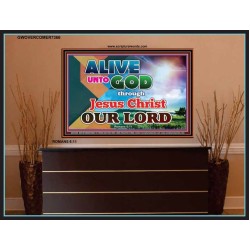 ALIVE UNTO GOD   Framed Art & Wall Decor   (GWOVERCOMER7366)   