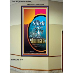 THE SPIRIT OF LIFE   Bible Verse Art Prints   (GWOVERCOMER7787)   