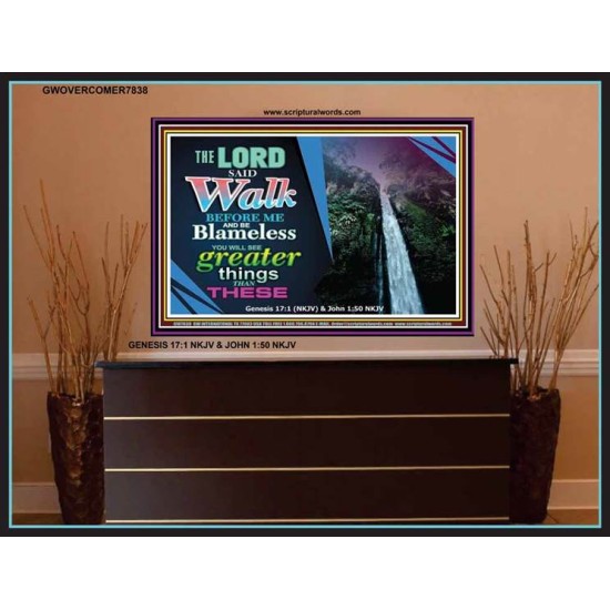 WALK BEFORE ME   Biblical Paintings   (GWOVERCOMER7838)   