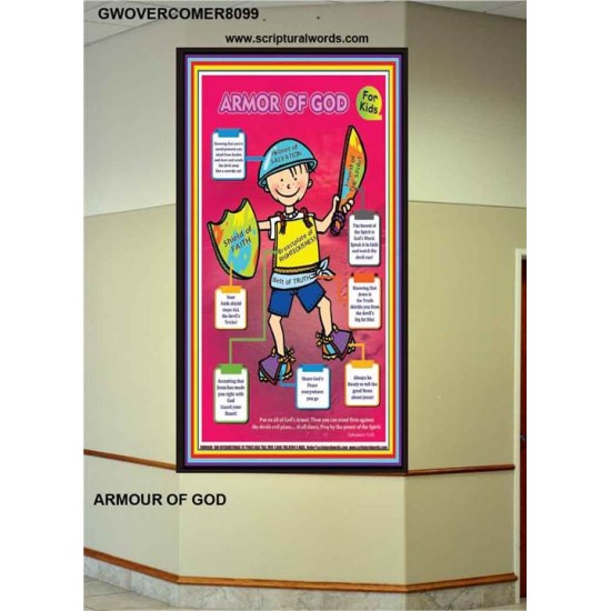 AMOR OF GOD   Contemporary Christian Poster   (GWOVERCOMER8099)   