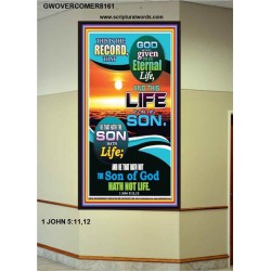 THE SON OF GOD   Christian Artwork Acrylic Glass Frame   (GWOVERCOMER8161)   