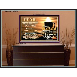 A CROWN OF LIFE   Large Frame   (GWOVERCOMER8251)   "62x44"