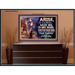 ARISE O LORD   Christian Artwork Frame   (GWOVERCOMER8301)   