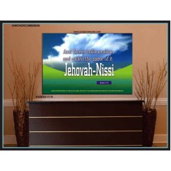 AND MOSES BUILT AN ALTAR   Framed Children Room Wall Decoration   (GWOVERCOMER855)   