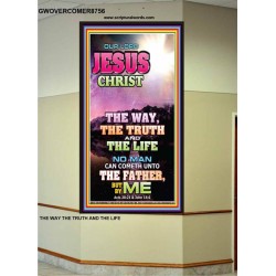 THE WAY TRUTH AND THE LIFE   Scripture Art Prints   (GWOVERCOMER8756)   
