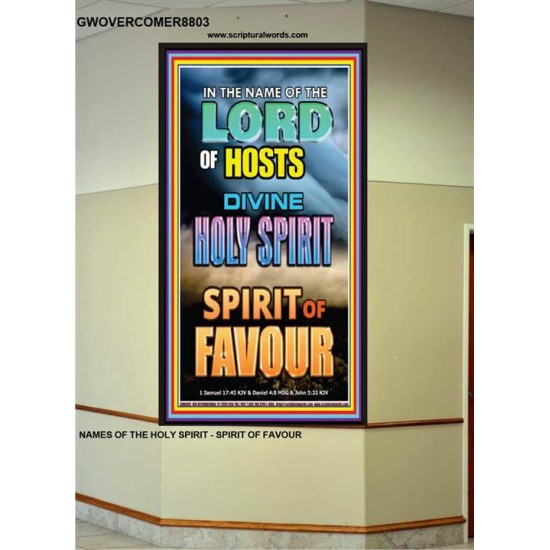 SPIRIT OF FAVOUR   Wall Dcor   (GWOVERCOMER8803)   